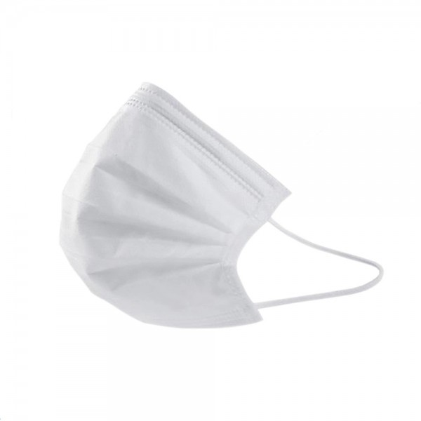 Mebesp 50pcs 3-Ply Disposable Face Mask Can be Used in Offices, Households and Crowded Places, with Elastic Earloop