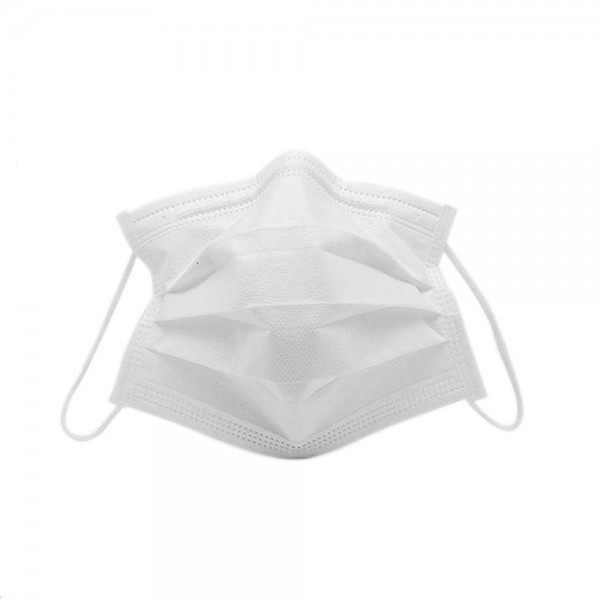 Mebesp 50pcs 3-Ply Disposable Face Mask Can be Used in Offices, Households and Crowded Places, with Elastic Earloop