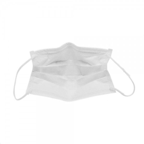 Mebesp 50pcs 3-Ply Disposable Face Mask Can be Used in Offices, Households and Crowded Places, with Elastic Earloop