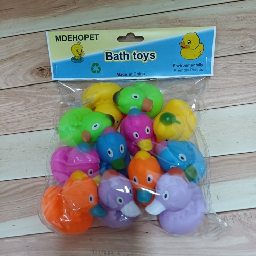 MDEHOPET Bath toys,Rubber Ducky Float Duck Baby Bath Toy