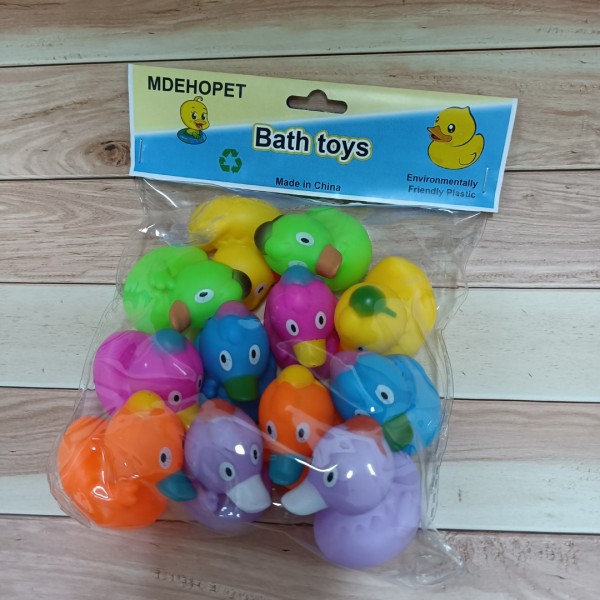 MDEHOPET Bath toys,Rubber Ducky Float Duck Baby Bath Toy