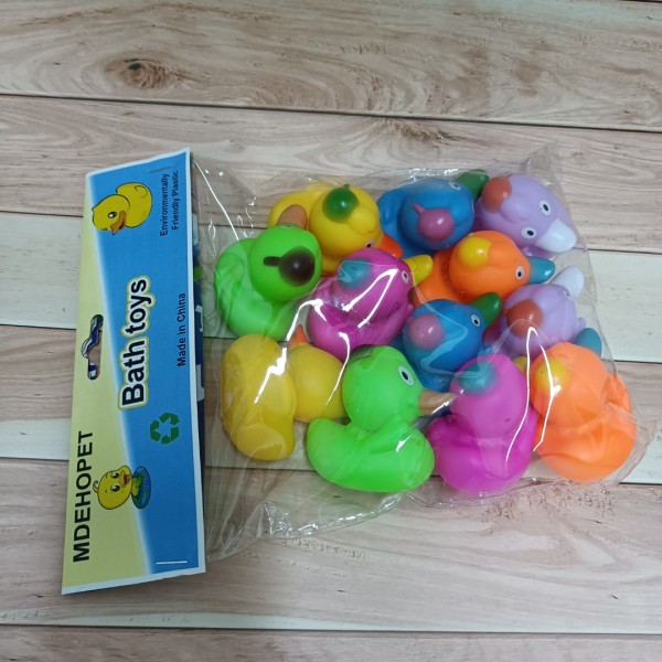 MDEHOPET Bath toys,Rubber Ducky Float Duck Baby Bath Toy