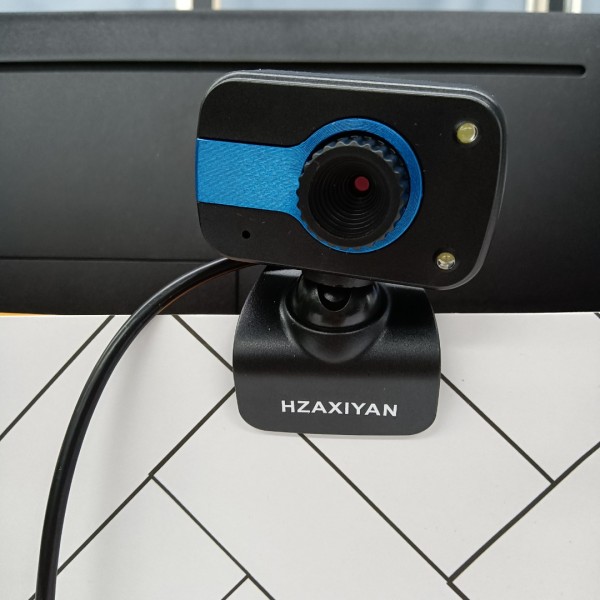 HZAXIYAN PC Webcam 1080P Full HD Web Cam Plug and Play Drive-Free USB Camera