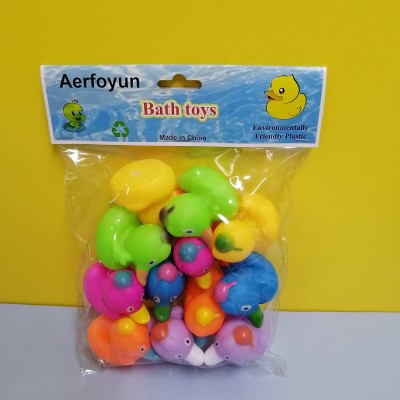 Aerfoyun Baby Bath Toy for Kids Assorted Colors (12 Pcs)