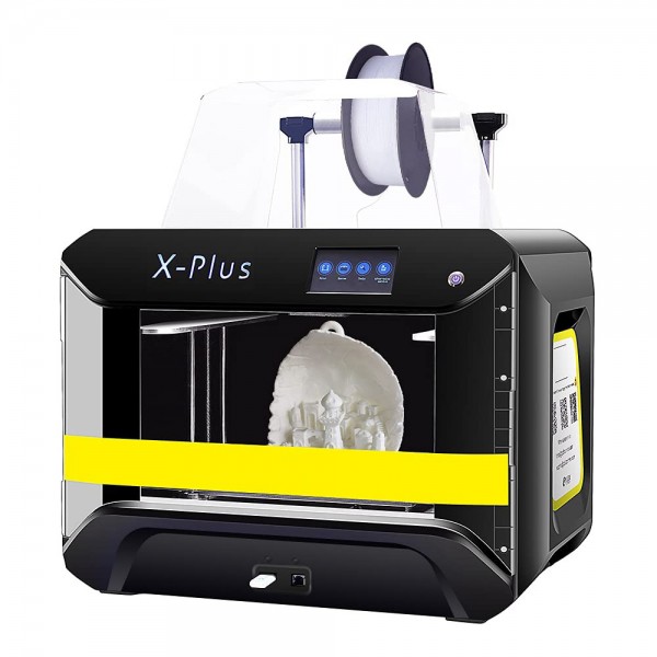 3D Printer, Large Size X-Plus Intelligent Industrial Grade 3D Printer with Nylon, Carbon Fiber, PC,High Precision Printing 10.6x7.9x7.9 Inch