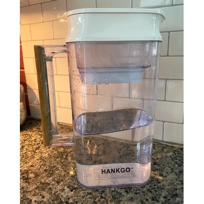 HANKGO Water purifying units, Water Filter Pitcher - Long Lasting 200 Gallons