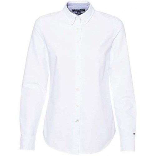 Womens New England Solid Oxford Shirt