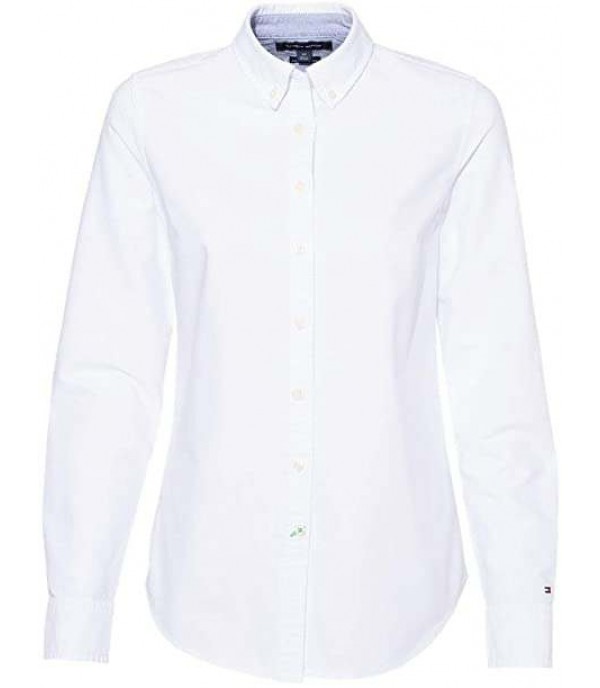 Womens New England Solid Oxford Shirt
