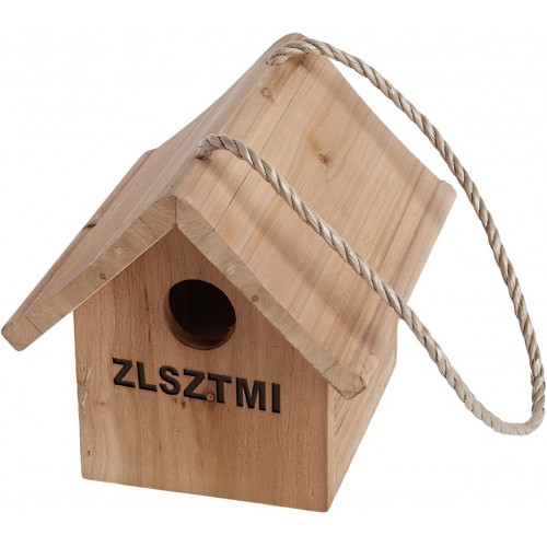 ZLSZTMI Bird houses,White,7L x 8W Ins