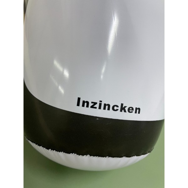 Inzincken Inflatable toys, 1pc 22CM children's inflatable tumbler cartoon penguin sandbag inflatable animal tumbler toy