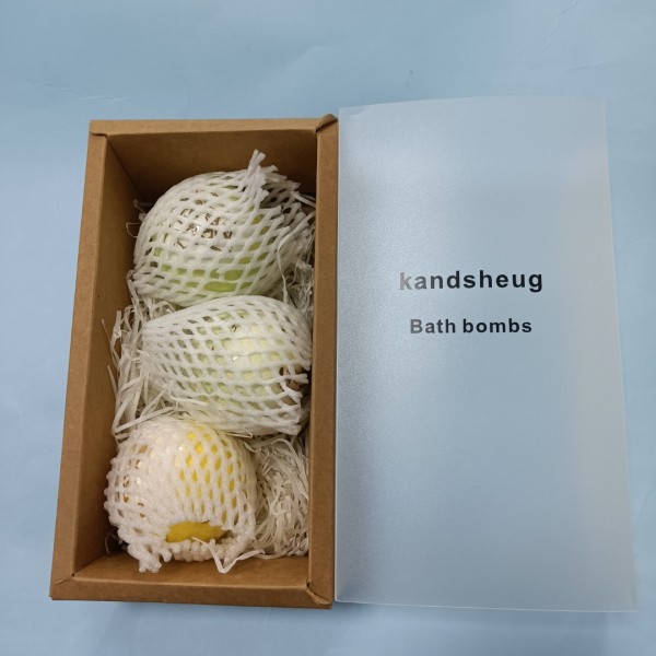 kandsheug Bath bombs - 3XXL Fizzies with Natural Dead Sea Salt Cocoa and Shea Essential Oils