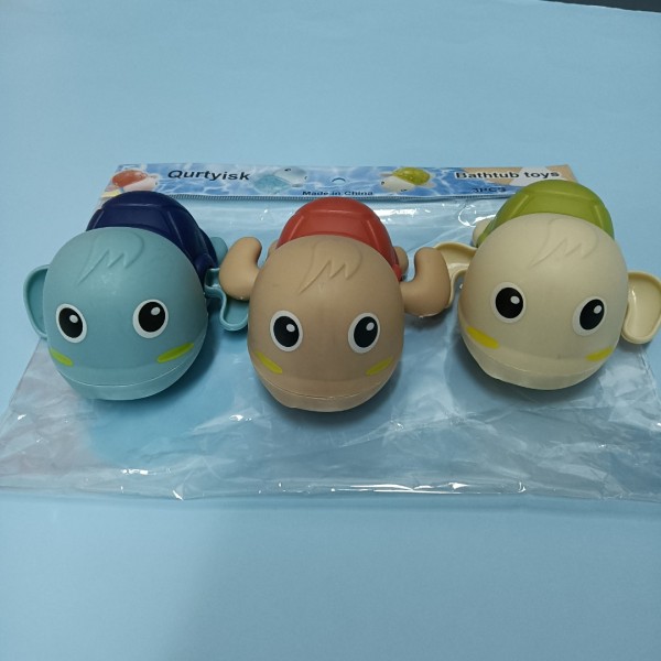 Qurtyisk Baby Bathtub toys,Wind up Swimming Turtle Toys for Toddlers