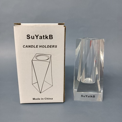 SuYatkB Candle holders Holders Bulk, Glass Candle Holders