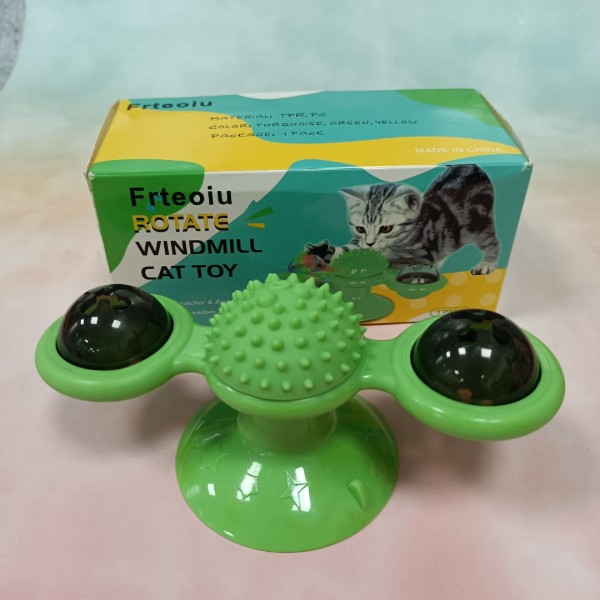 Frteoiu Cat toys,Cat Toy Turntable Interactive Cat Toys for Indoor Cats