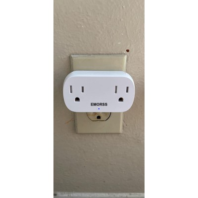 EMORSS Converters for electric plugs,Outlet and USB Wall Plug