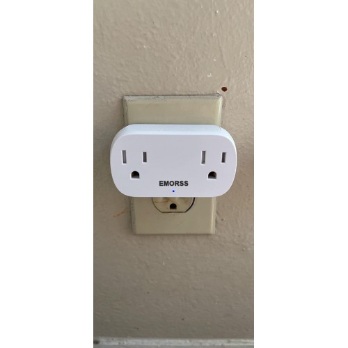 EMORSS Converters for electric plugs,Outlet and USB Wall Plug