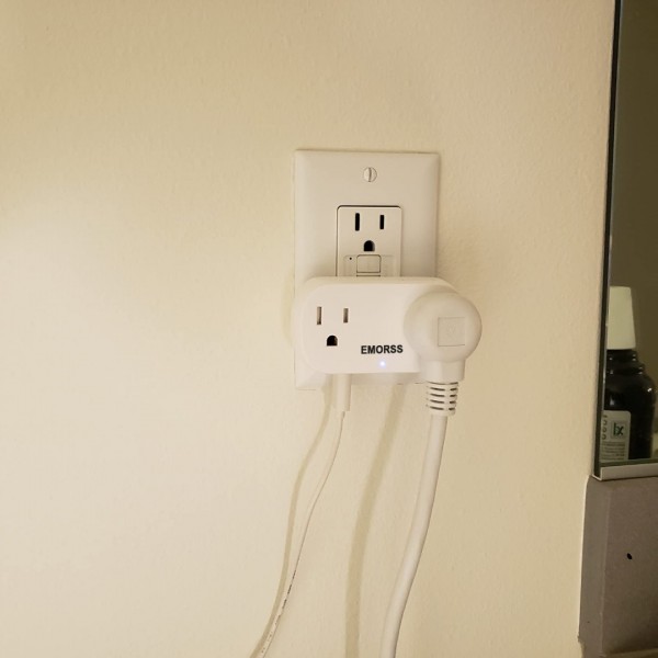 EMORSS Converters for electric plugs,Outlet and USB Wall Plug