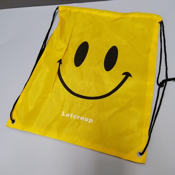 Lotcreup Drawstring bags,Yellow drawstring backpack