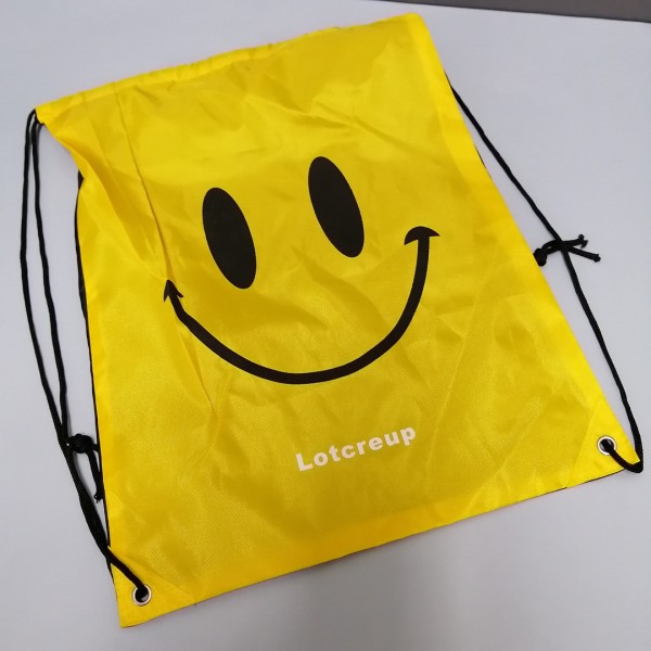 Lotcreup Drawstring bags,Yellow drawstring backpack