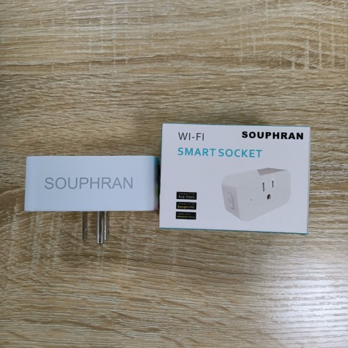 SOUPHRAN Electrical plugs and sockets,Smart Plug, works with Alexa – A Certified for Humans Device