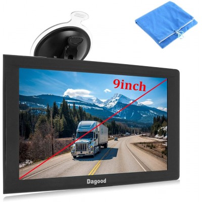 Dagood Electronic navigational and positioning apparatus and instruments,9inch Truck GPS Big Touchscreen Trucking GPS