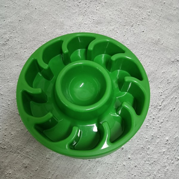 Ovbokey Pet feeding dishes, Slow Feeder Dog Bowl Fun Interactive Expansion Stop Pet Bowl