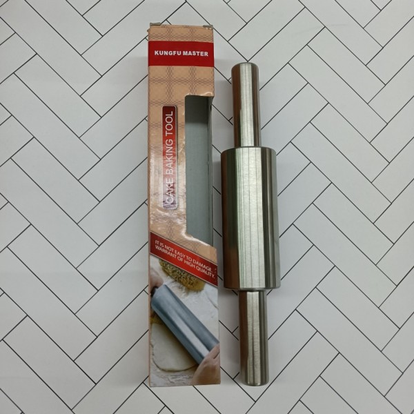 KUNGFU MASTER Rolling pins, Stainless Steel Rolling Pin for Baking