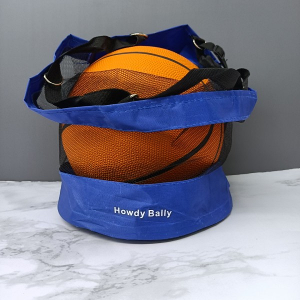 Howdy Bally Bags adapted for holding or carrying sport balls for basketball