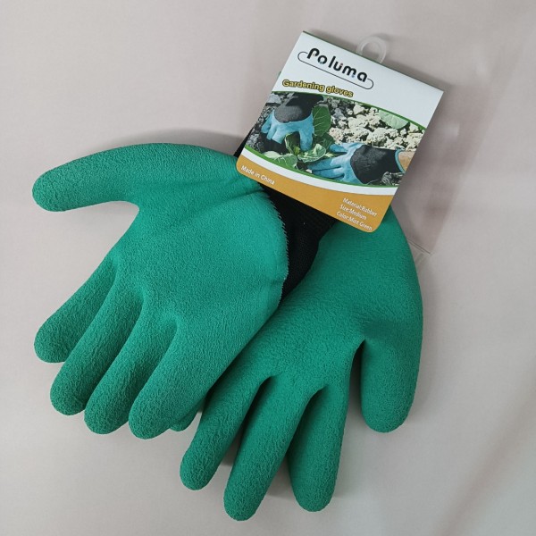 Poluma Gardening Gloves for Women, 1 Pair Breathable Rubber Garden Gloves