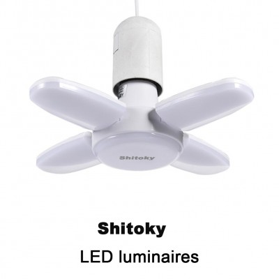 Shitoky LED luminaires,38W Led Lamp E27 Led Bulb Ceiling Fan