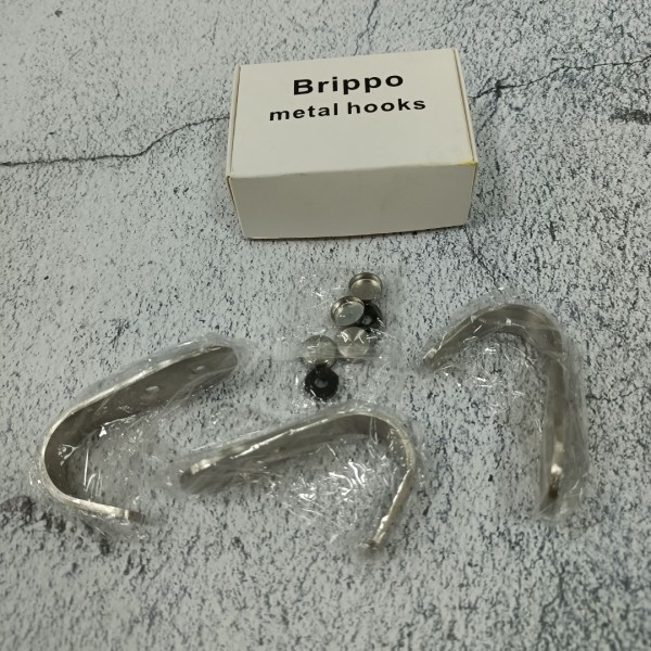 Brippo Metal hook,Stainless steel hooks are used for walls, bathrooms, etc.