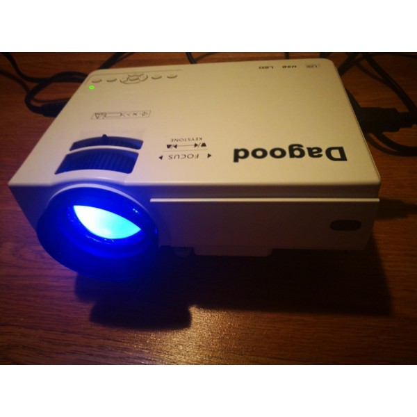 Dagood Multimedia projectors 2021 Upgraded Portable Video-Projector