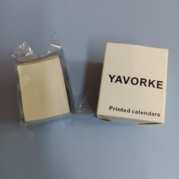 YAVORKE Tear-off printable calendars 2021 for planning and organizing daily schedules