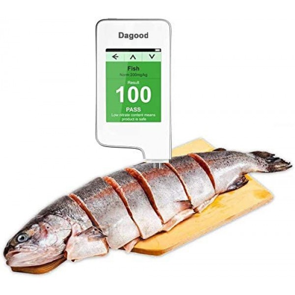 Dagood Scientific instruments,Instant Read Digital Nitrate Tester for Vegetables, fruits, Fish Food Meter Analyzer