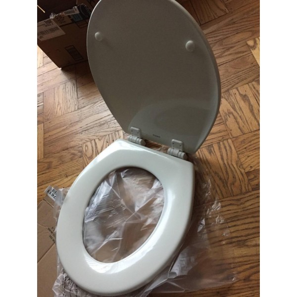 Creteck Toilet seats,Universal Quiet-Close Toilet Lid, Never Loosen and Easy to Install