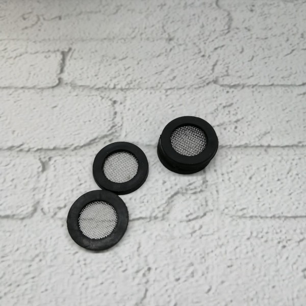 Wuebhje Washers for water taps,Black 10 pcs Silicone Washer Silicone Filter Gasket