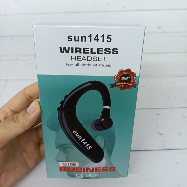 sun1415 Wireless headsets for smartphones, Bluetooth Headset Wireless Bluetooth Earpiece