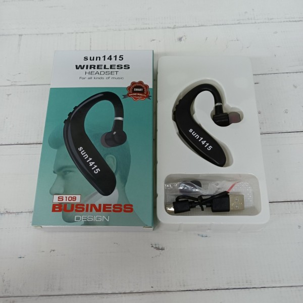 sun1415 Wireless headsets for smartphones, Bluetooth Headset Wireless Bluetooth Earpiece