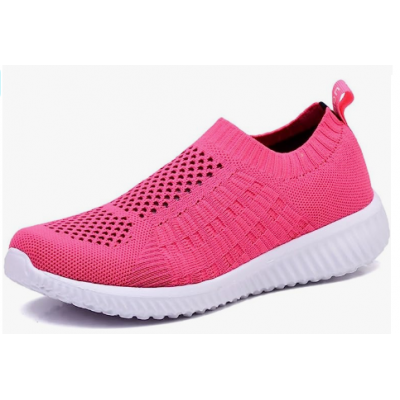 Women's Athletic Walking Shoes Slip On Casual Mesh-Comfortable Tennis Workout Sneakers